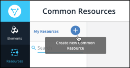 Create New Common Resource