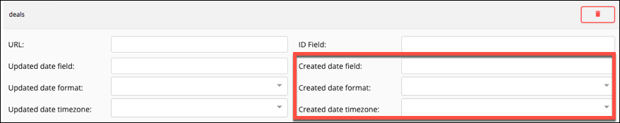 Created Date Properties