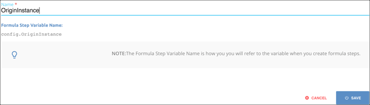 Origin Instance