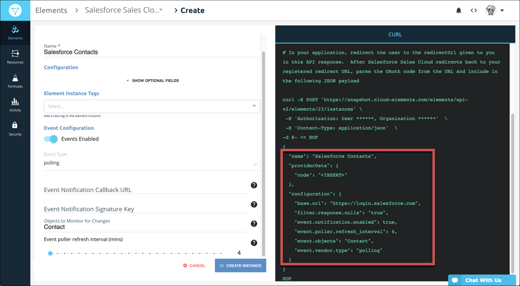 Salesforce Instance